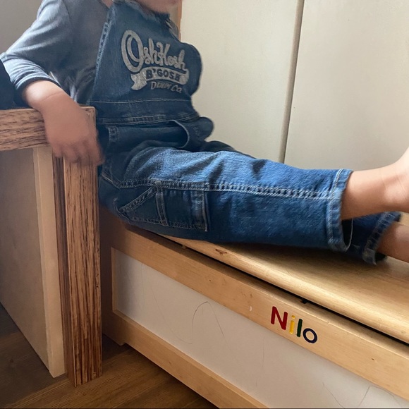 Osh Kosh B”Gosh Denim Overalls 2T - Picture 8 of 8